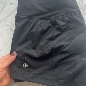 Lululemon black shorts size 4